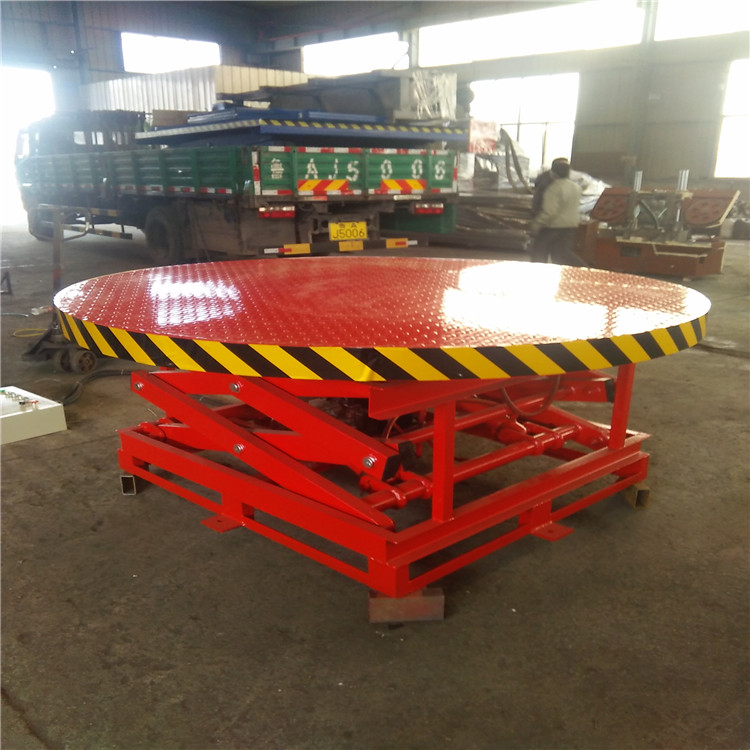 旋转液压升降舞台